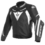 Dainese Motorbike Cowhide Leather Jacket Biker's Racing Jacket TriCore Made