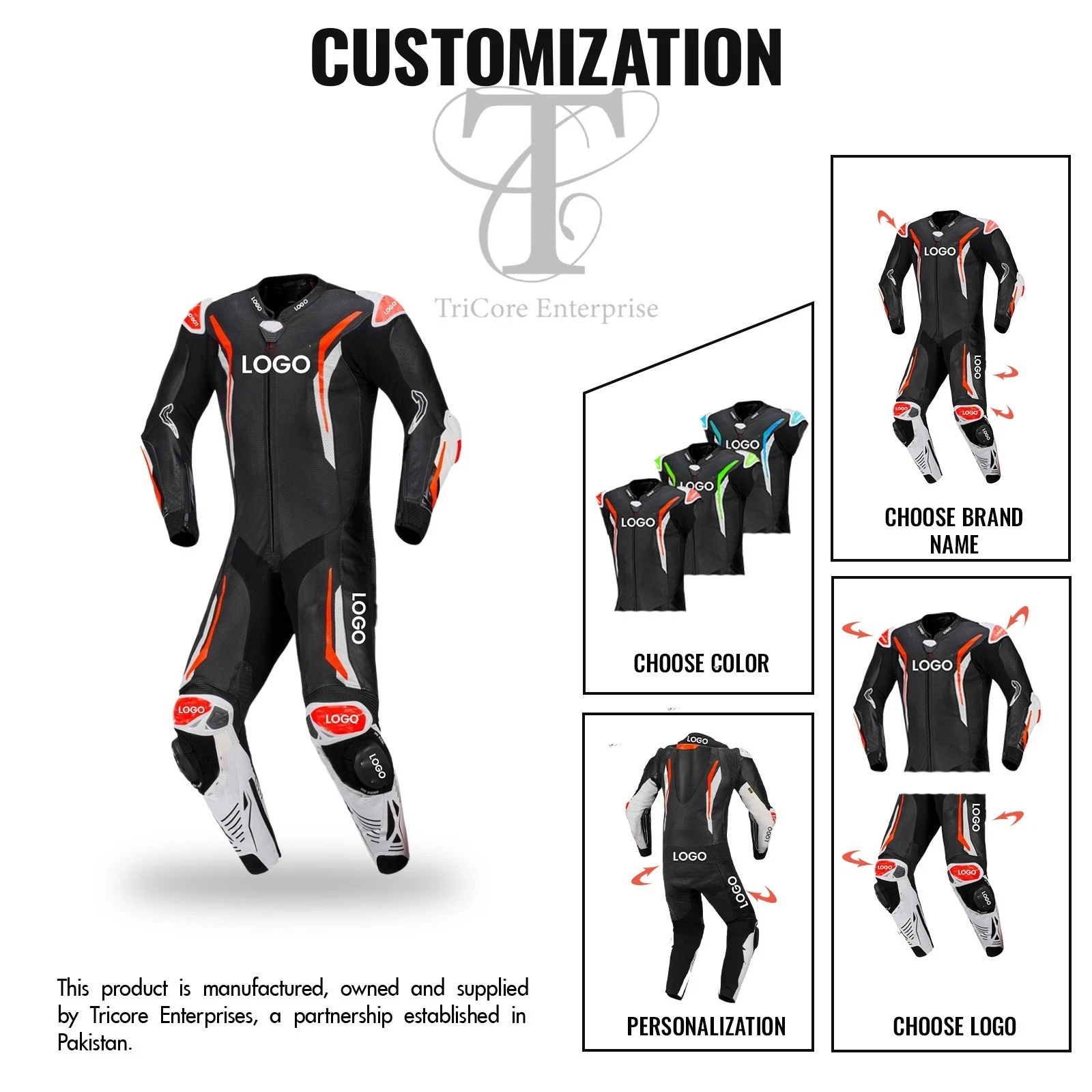 Men’s leather motorcycle racing jacket real cowhide CE Level 2 protection