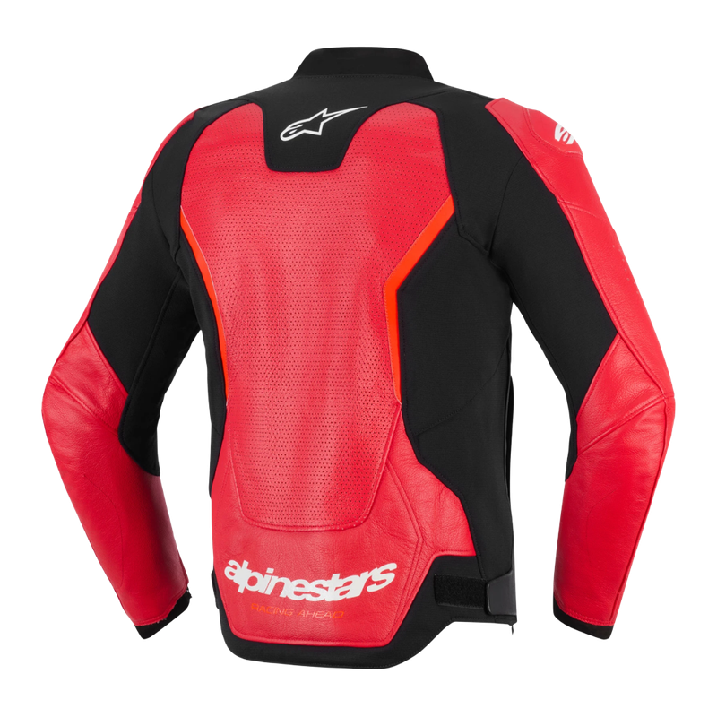 Alpinestars GP Force V2 Airflow Style Leather Jacket – Premium Cowhide Motorcycle Riding Jacket CE AA Protection - Image 3