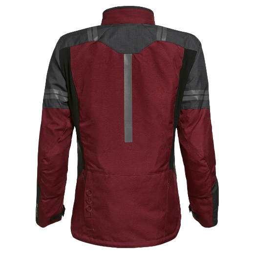 Reschen GTX women textile motorcycle jacket back view