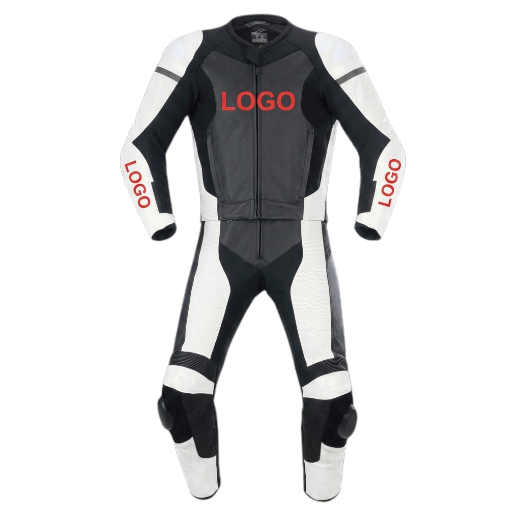 GP Force Lurv 2 leather motorcycle racing suit front view